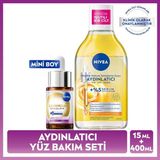 Nivea LUMINOUS630 Skin Glow Aydınlatıcı Serum 15ML ve Aydınlatıcı Micellar Makyaj Temizleme Suyu 400ML