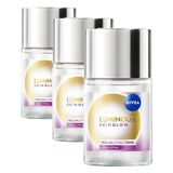 NIVEA Luminous630 Skin Glow Peeling Etkili Tonik 100 ml,Parlaklık, Aydınlık Cilt,Eşit Cilt Tonu, Gözenek Arındırıcı,AHA,BHA, Aloe Vera (3 paketi)