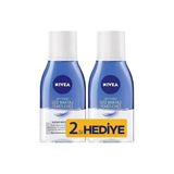 Nivea Me Make Up Expert Hassas Çift Fazlı 125 Ml 2 Adet Göz Makyaj Temizleme Suyu