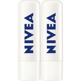 Nivea Med Repair 24 Saat Nem Dudak Bakım Kremi Doğal Yağlar ile Çatlamış Dudaklar için 4,8 gr x 2