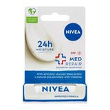 Nivea Med Repair 4.8 gr Renksiz Nemlendirici Dudak Bakım Kremi