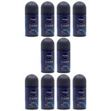 Nivea Men 10x50 ml Deep Dimension Aktif Karbon Roll-On