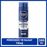 NIVEA Men 200 ml Koruyucu Tıraş Köpüğü Kuru Ciltler İçin Pürüzsüz Tıraş Sağlar
