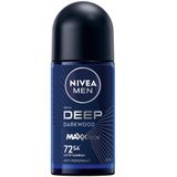 Nivea Men 72H Anti-Perspirant Deep Dimension 50 ml Erkek Roll-On Deodorant