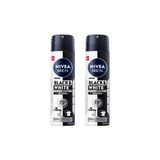 Nivea Men Black White Invisible Original 2x150 ml Erkek Sprey Deodorant