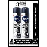 Nivea Men Black White Invisible Original 2x150 ml Erkek Sprey Deodorant