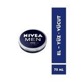 Nıvea Men Creme Erkek Bakım Kremi 75Ml El Yüz Ve Vücut Nemlendirici