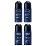 Nivea Men Deep Darkwood 4x50 ml Erkek Stick Deodorant