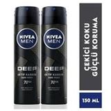 Nivea Men Deep Dimension 2x150 ml Erkek Deodorant