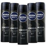 Nivea Men Deep Dimension 5x150 ml Erkek Deodorant
