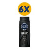 Nivea Men Deep Dimension 6x500 ml Duş Jeli