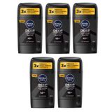 Nivea Men Deep Dimension Aktif Karbon 5x50 ML Erkek Stick Deodorant