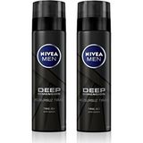 Nivea Men Deep Dimension Tıraş Jeli 200 ml x 2 Premium Kalite ile Hassas Ciltler için Özel Formül