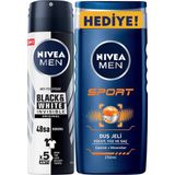 Nivea Men Deodorant 150 Ml Ve Duş Jeli Sport 250 Ml Seti