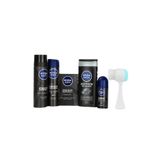 NIVEA Men Erkek Cilt Bakım Seti + Yüz Temizleme Fırçası