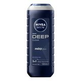 NIVEA Men Erkek Deep Dimension Banyo Ve Duş Jeli 500ml, 3'ü1 Arada Komple Bakım, Vücut Saç Ve Yüz 299950