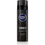 NIVEA MEN Erkek Deep Dimension Tıraş Köpüğü 200 ml, Kusursuz Tıraş,Aktif Karbon, Kaygan Tıraş Deneyimi + NIVEA MEN Erkek Tıraş Sonrası Losyon Deep Dimension 100 ml