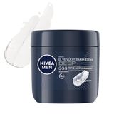 NIVEA MEN Erkek El ve Vücut Bakım Kremi Deep Dimension 400ml,Yoğun Nemlendirici,Ferah Koku,Yenileyici Bakım
