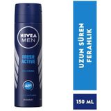 Nivea Men Erkek Fresh Active 48 Saat Anti-Perspirant Koruma 150 ml Sprey Deodorant