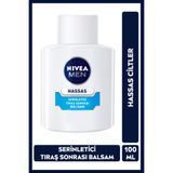 NIVEA MEN Erkek Hassas Ciltlere Özel Tıraş Sonrası Balsam 100ml, Serinletici, Yanma ve Kızarıklık Karşıtı