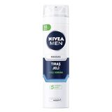 NIVEA MEN Erkek Hassas Tıraş Jeli 200 ml,Tahrişe ve Yanmaya Karşı Koruma,Alkolsüz Formül,Hassas Ciltlere Özel