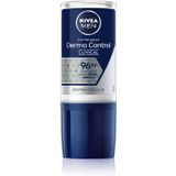 NIVEA MEN Erkek Roll on Deodorant Derma Control Clinical 50 ml,96 saat üstün koruma,Anti-perspirant,C Vitamini,Ekstra Kuruluk