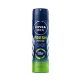 Nıvea Men Erkek Sprey Deodorant Fresh Power,48 Saat 3'Lü Paket