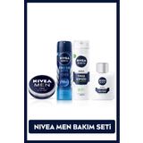NIVEA MEN Erkek Sprey Deodorant,Nemlendirici Krem,Tıraş Köpüğü,Tıraş Sonrası Balsam,Avantajlı Set