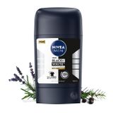 NIVEA MEN Erkek Stick Deodorant Black&White Invisible Epic Night 50 ml,72 Saat Terleme Karşıtı,Kumaş Koruması,Alkolsüz