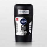 NIVEA MEN Erkek Stick Deodorant Black&White İnvisible Orginal,72 Saat Anti Perspirant Koruma,Leke Karşıtı - 50 ml