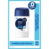 NIVEA MEN Erkek Stick Deodorant Derma Control Defend 50ml, 72 Saat Anti-perspirant, Alkolsüz, Hyaluron