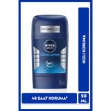 NIVEA Men Erkek Stick Deodorant Fresh Active 50ml Ter Kokusuna Karşı 48 Saat Koruma Alüminyum İçermez, NİVEA ACTİVE FRESH
