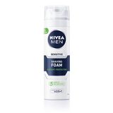 NIVEA MEN Erkek Tıraş Köpüğü 200ml, Hassas Ciltler, Hızlı Koruma, Rahatlatıcı, Konforlu Tıraş Deneyimi 28055