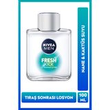 NIVEA MEN Erkek Tıraş Sonrası Losyon Fresh Kick 100ml, Nane ve Kaktüs Suyu