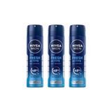 Nivea Men Fresh Active Deodorant 150 ml 3 Adet