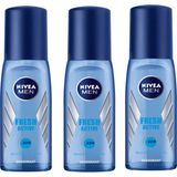 Nivea Men Fresh Active Erkek Deodorant Sprey 75 ml Uzun Süreli Ferahlık Sağlayan