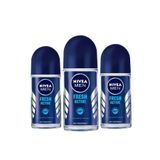 NIVEA Men Fresh Active Roll-on 50 ml X3 Adet P10102