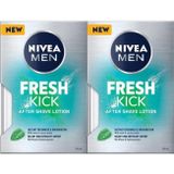 Nivea Men Fresh Kick After Shave 100 ml 2 Adet Tıraş Losyonu