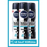 Nivea Men Invisible Black White Fresh 3x150 Ml Deodorant