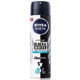 Nivea Men Invisible Black & White Fresh Erkek Deodorant Sprey 150 ml Deodorant
