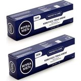 Nivea Men Nivea Koruyucu Tıraş Kremi 100 ml Aloe Vera ile Temiz Tıraş ve Kusursuz Cilt Koruması x 2