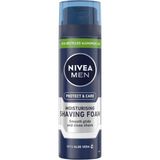 Nivea Men Protect & Care Köpüğü 200 ml Hassas Ciltler İçin Nemlendirici Özellikli Tıraş Ürünü
