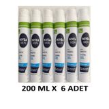 NIVEA MEN SENSITIVE TIRAŞ JELİ 200ML x 6 ADET