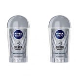 Nivea Men Silver Protect 2x40 ml Erkek Stick Deodorant