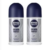 Nivea Men Silver Protect 2x50ml Erkek Roll-on Deodorant