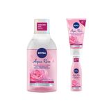 Nivea Micellair Gül Suyu Içeren Makyaj Temizleme Suyu + Makyaj Temizleme Jeli + Gül Suyu Içeren Tonik Set