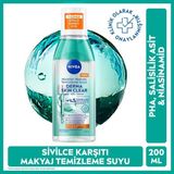 Nivea Micellar Makyaj Temizleme Suyu Derma Skin Clear 200 Ml,sivilce Karşıtı,niasinamid,salisilik Asit,pha