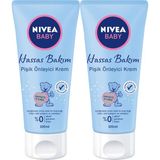 Nivea Nbaby Pişik Önleyici Krem Hassas Ciltler İçin 100 ml İki Tüp Set