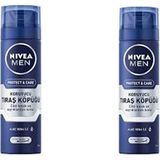 Nivea Nıvea Men 200 ml Protect ve Care 2 Adet Tıraş Köpüğü