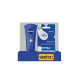 Nivea Original Care Dudak Bakım Kremi 4.8Gr Ve Yoğun Nemlendirici El Bakım Kremi İkili Set 4.8 Gr + 75 Ml